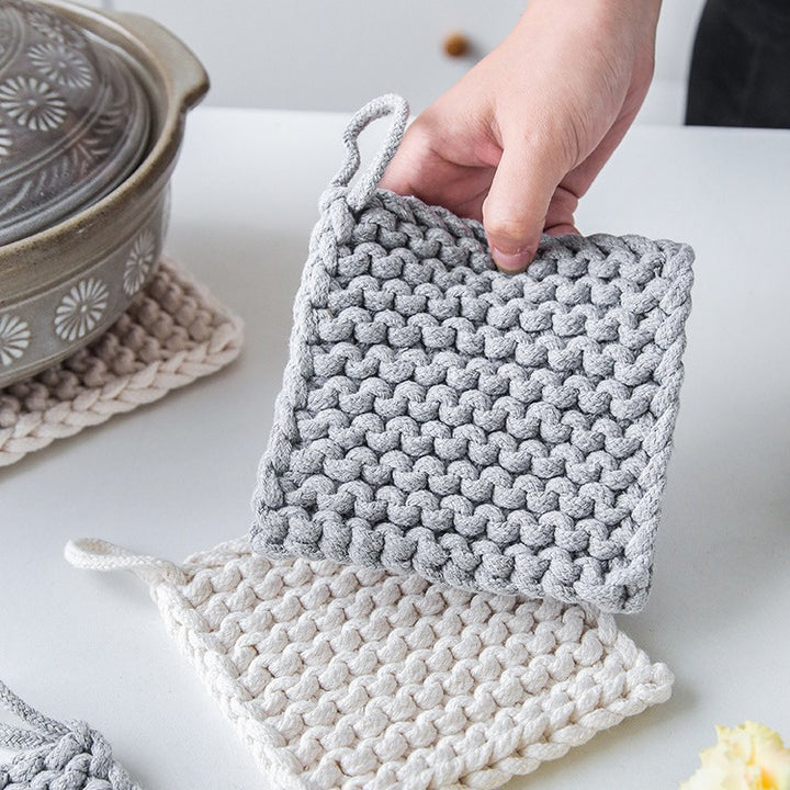 High-quality handwoven coaster Kalsten