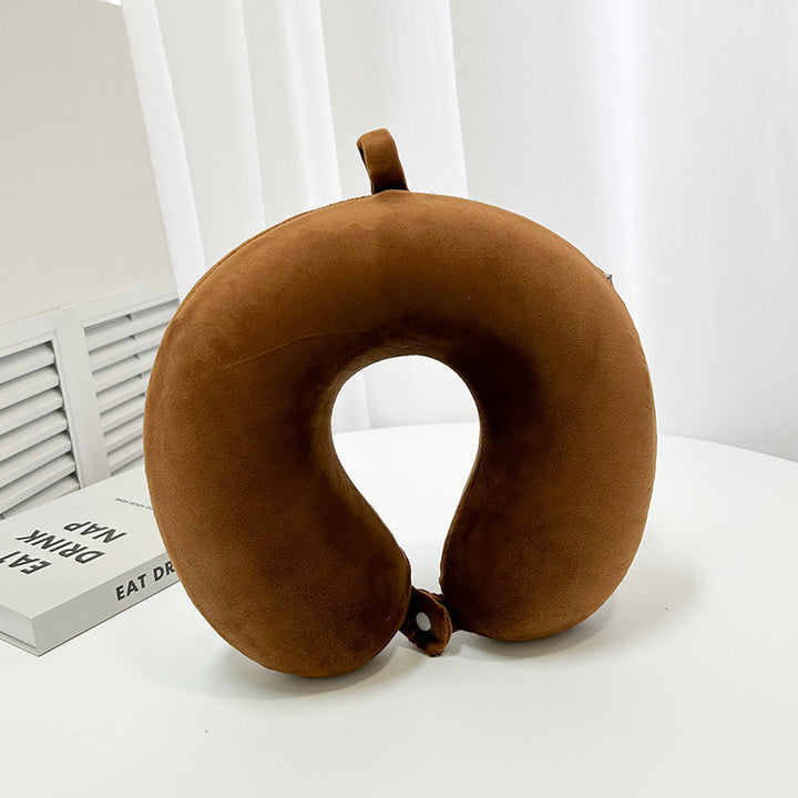 Women's ergonomic neck support pillow with practical attachment design Kalsten
