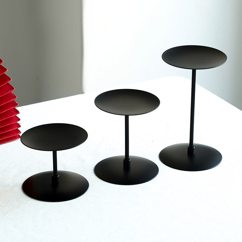 Textured Vertical-Ribbed Pointed-Top Decorative Pillar Candle