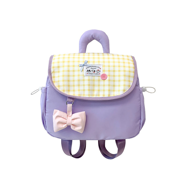 Cute Heart-Print Mini Backpack Kalsten
