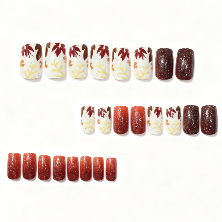 Fall Inspired Nail Art Set Kalsten