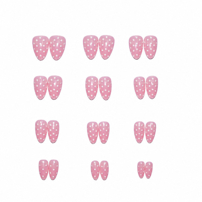 Artificial nails with dots Kalsten