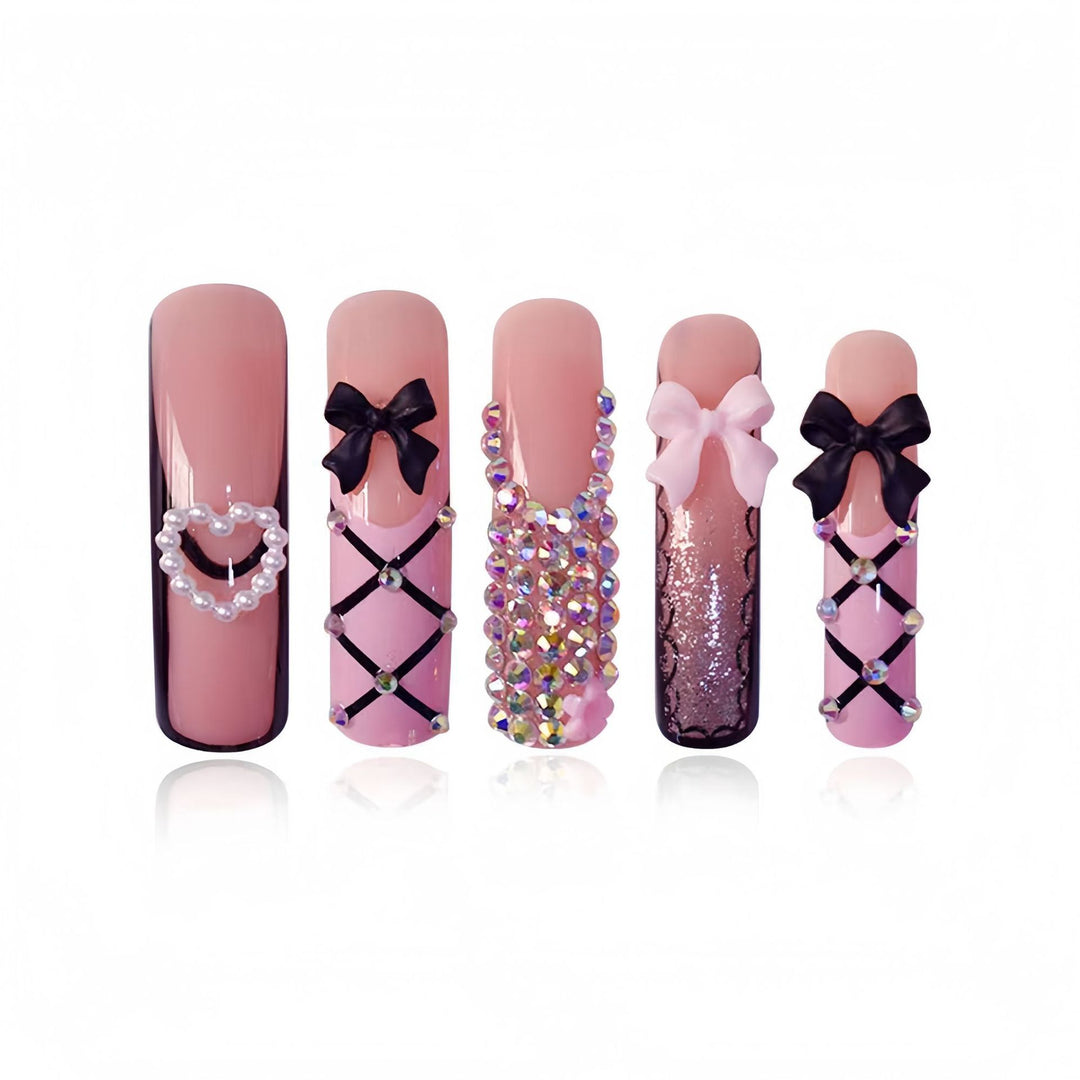 Glamorous Statement Nail Art Extensions Kalsten