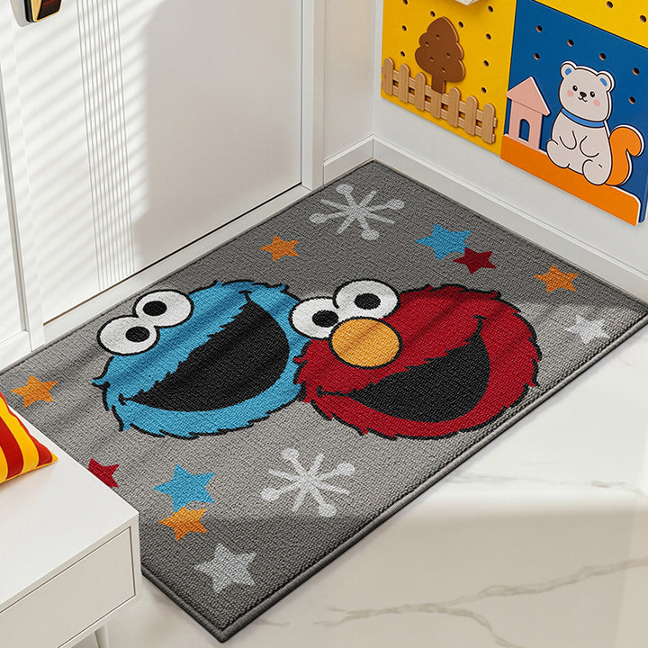 Playful Cartoon Character Area Rug Kalsten
