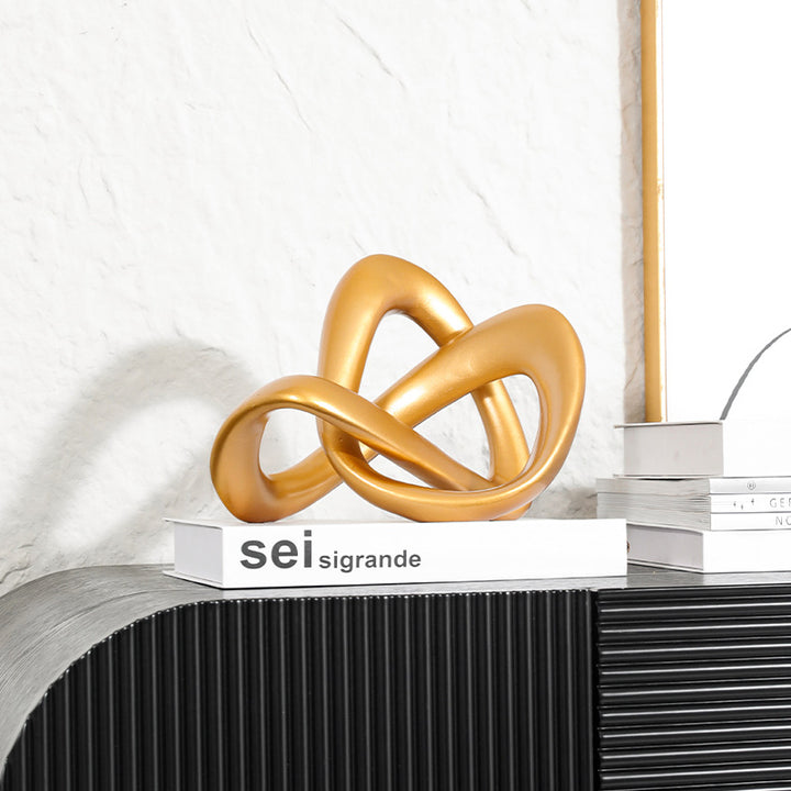 Modern Sculptural Decorative Knot Sculpture