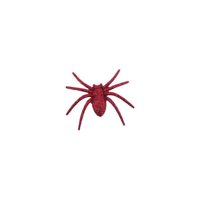 Glittered Halloween Spider Decoration Kalsten