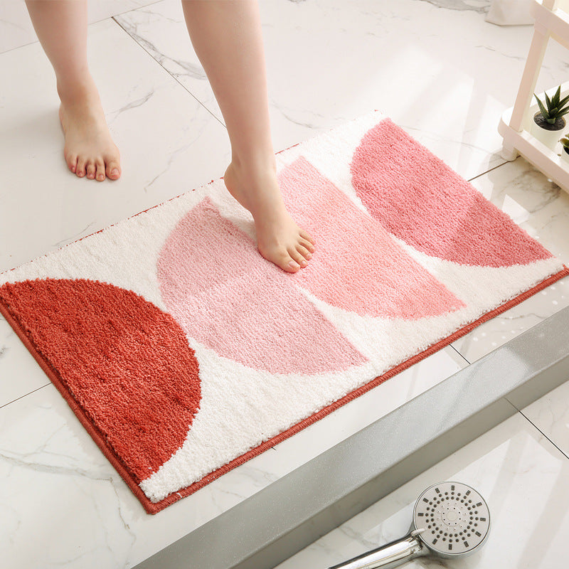 Decorative Plush Bath Mat