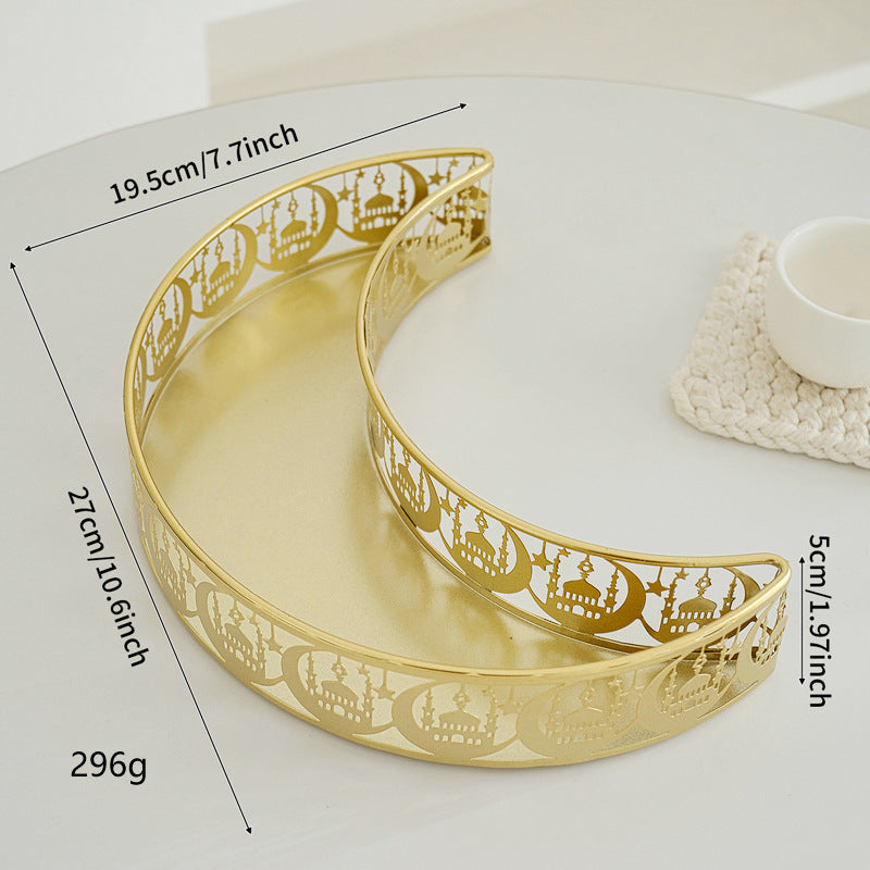 Elegant metal candle holder Kalsten
