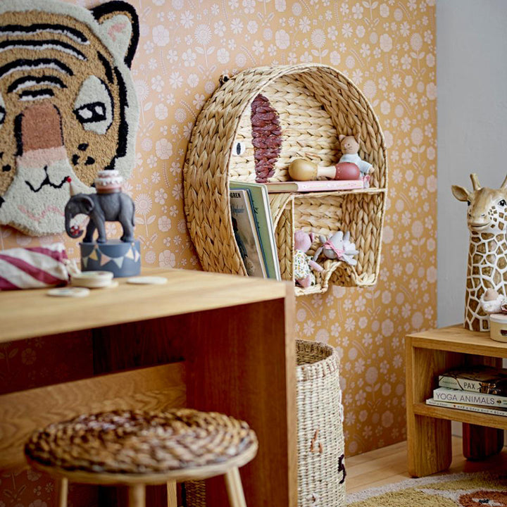 Decorative Wall Basket in Wave Pattern Kalsten