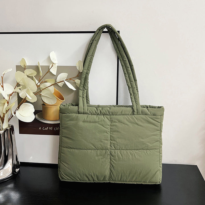 Stylish Quilted Tote Bag Kalsten