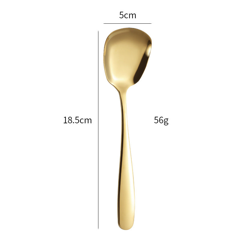 Elegant dessert spoon with ergonomic design Kalsten