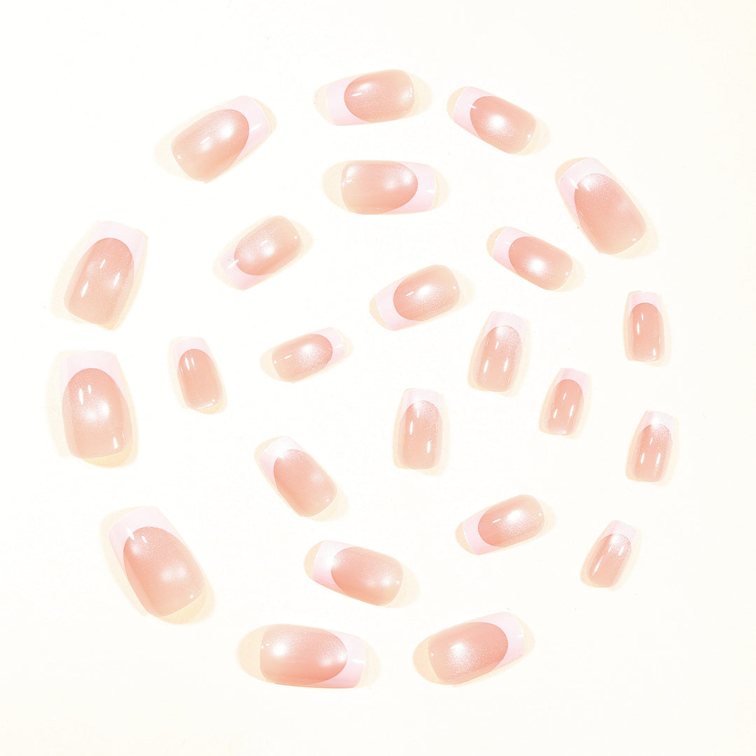 Stylish Elegant French Tip Nail Art Kalsten