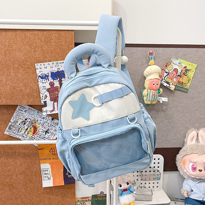 Fun Graphic Star-Themed Backpack