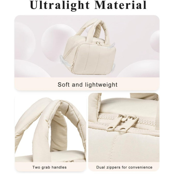 Women's insulated cooler bag with double zipper and sturdy handles Kalsten