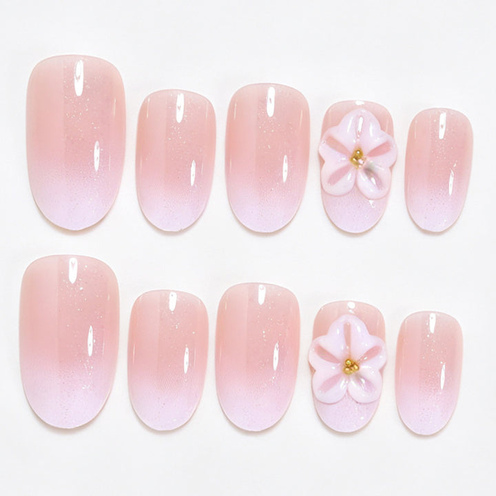 Elegant Floral Nail Art Kalsten