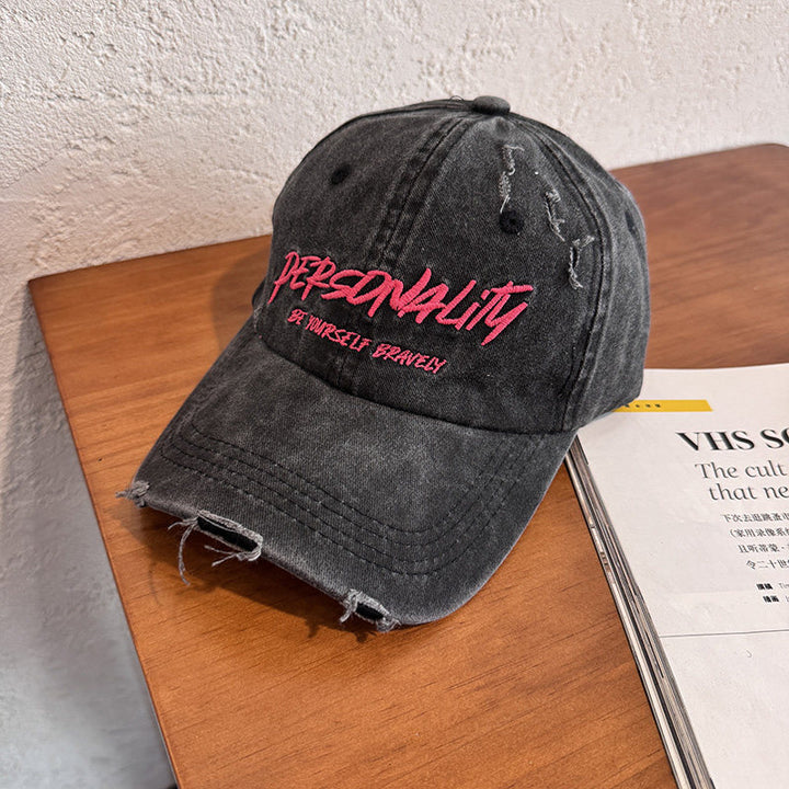 Distressed Casual Cap