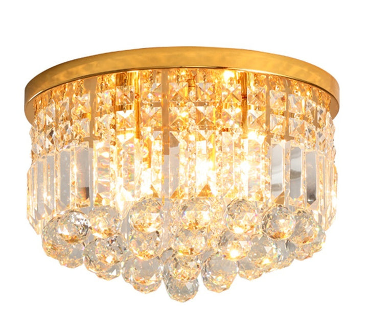 Crystal Flush Mount Ceiling Light