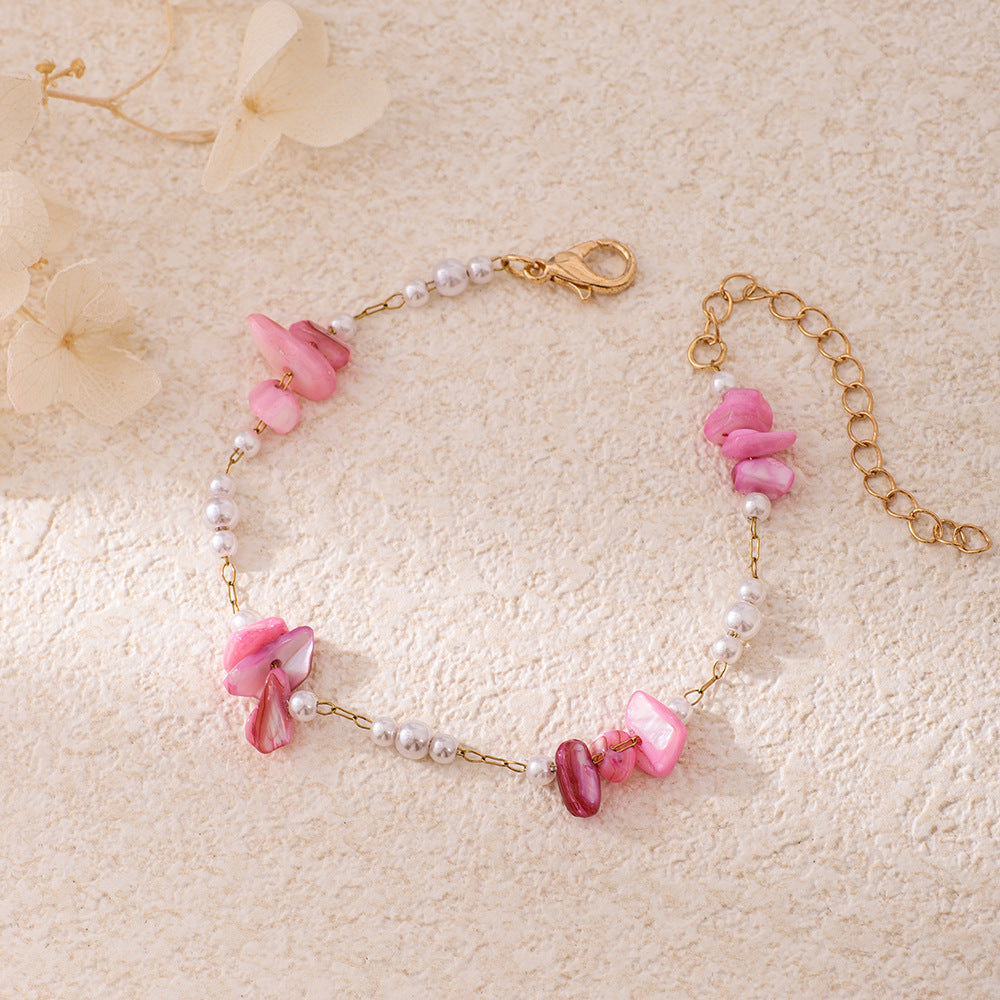 Chic Pearl and Gemstone Bracelet Kalsten