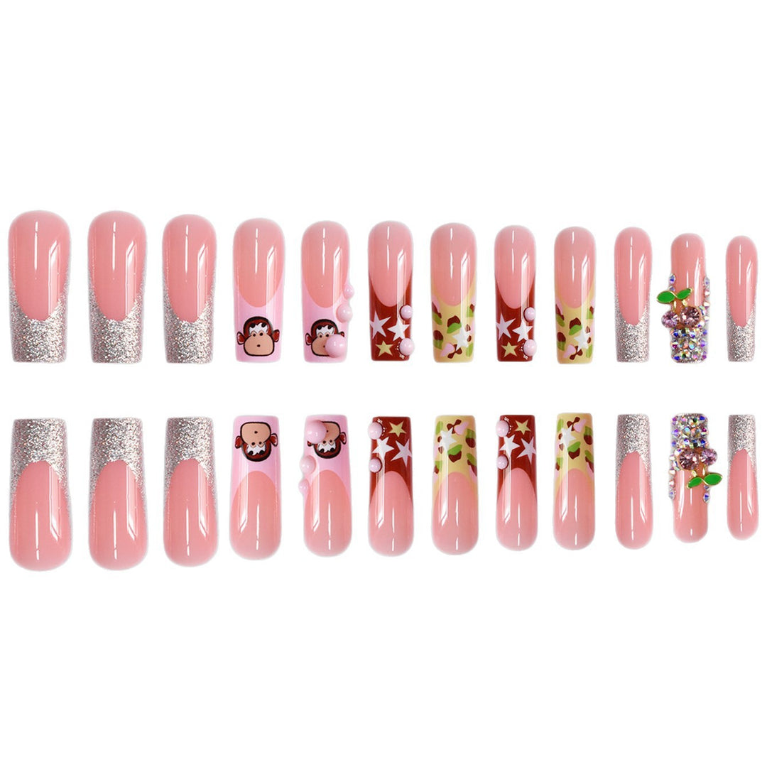 Creative Themed Press-On Nail Art Extensions Kalsten