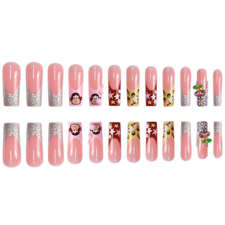 Creative Themed Press-On Nail Art Extensions Kalsten
