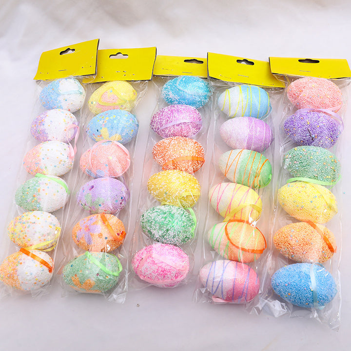 Decorative Glittered Easter Egg Set Kalsten