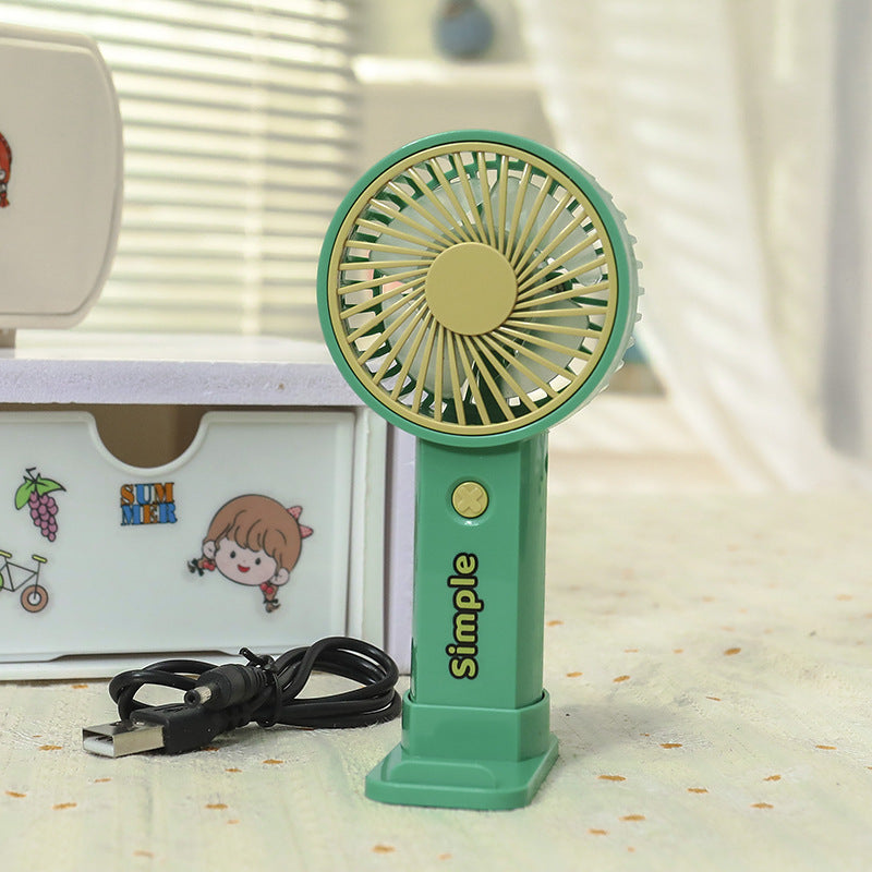 Women Portable Hand Fan with Rechargeable USB Port and Lightweight Construction Kalsten
