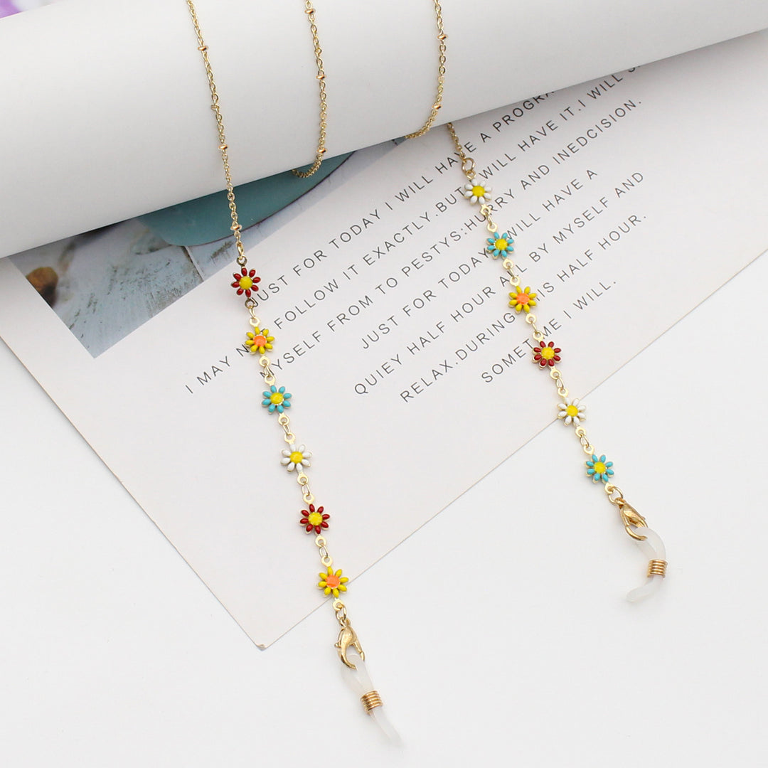 Floral Themed Eyewear Chain Kalsten