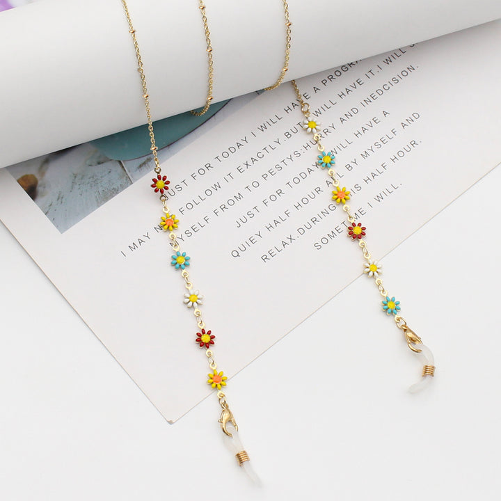 Floral Themed Eyewear Chain Kalsten