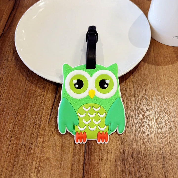 Owl-Shaped Travel Luggage Tag Kalsten