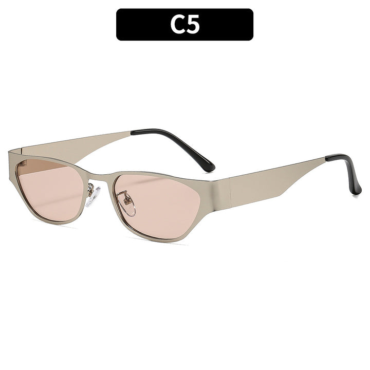 Angular Cat-Eye Sunglasses