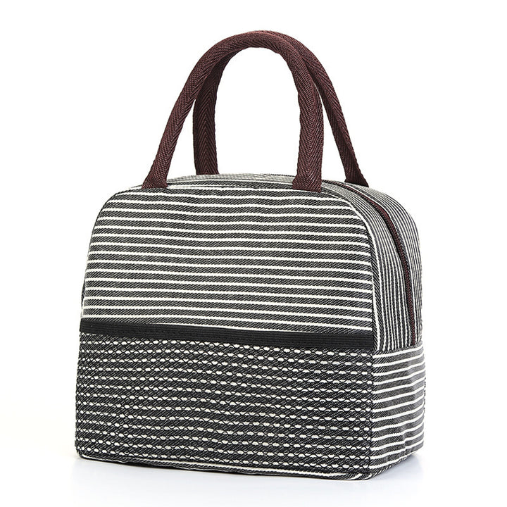 Insulated Striped Lunch Bag Kalsten