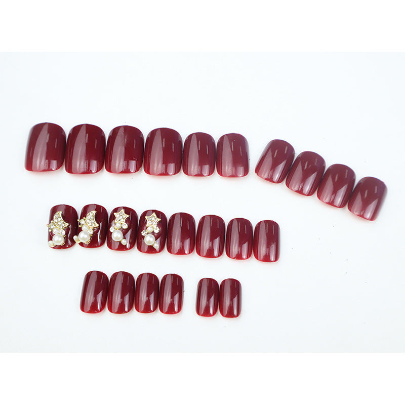 Glamorous Decorative Press-On Nail Art Set