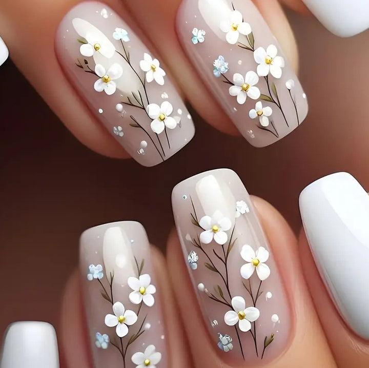 Floral Gradient Nail Art Kit Kalsten