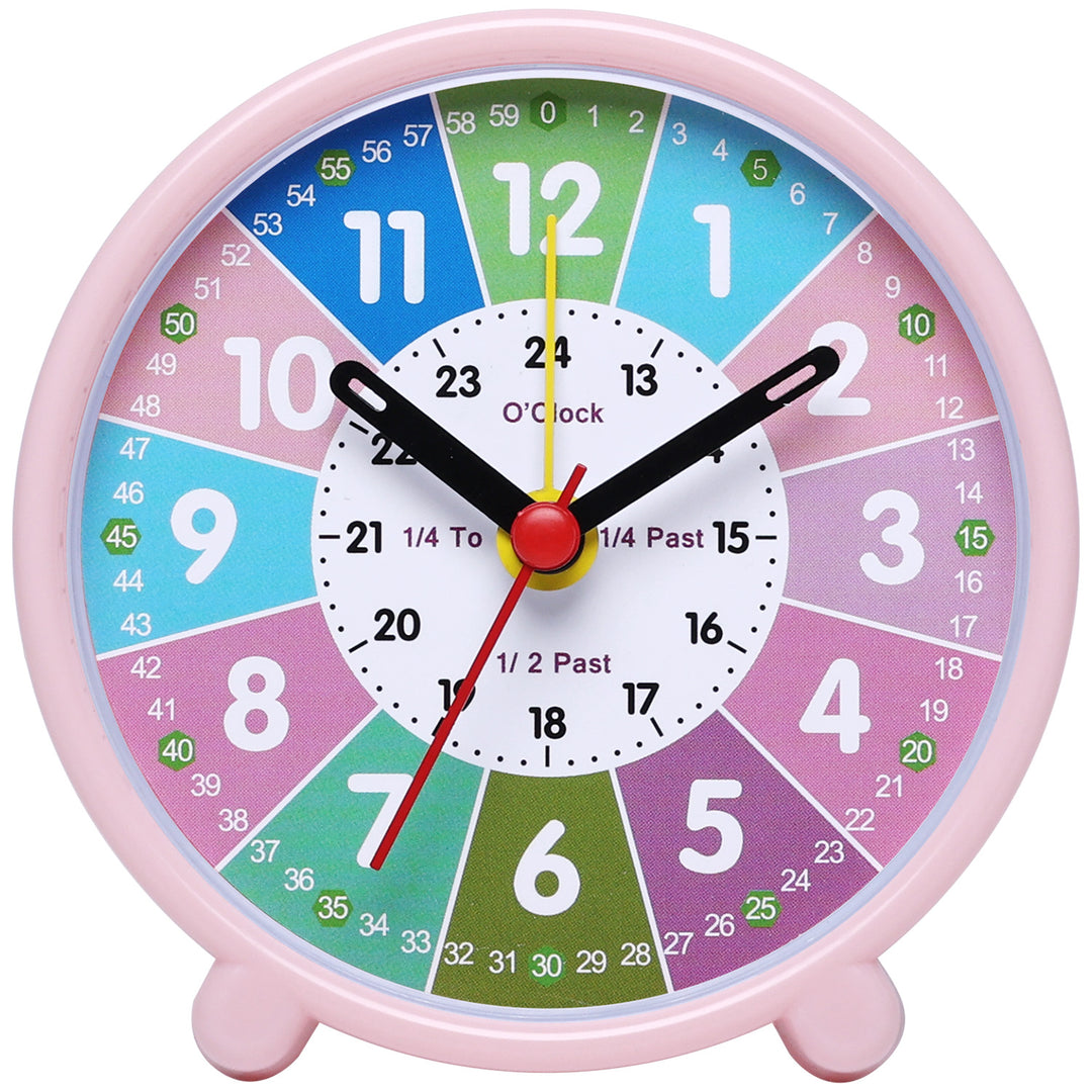 Table clock with bright colors Kalsten