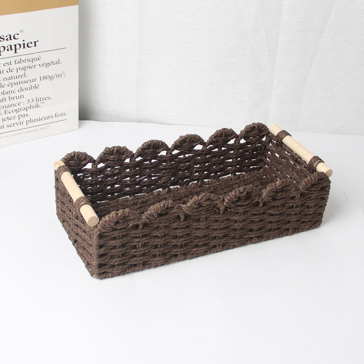 Woven Decorative Storage Tray