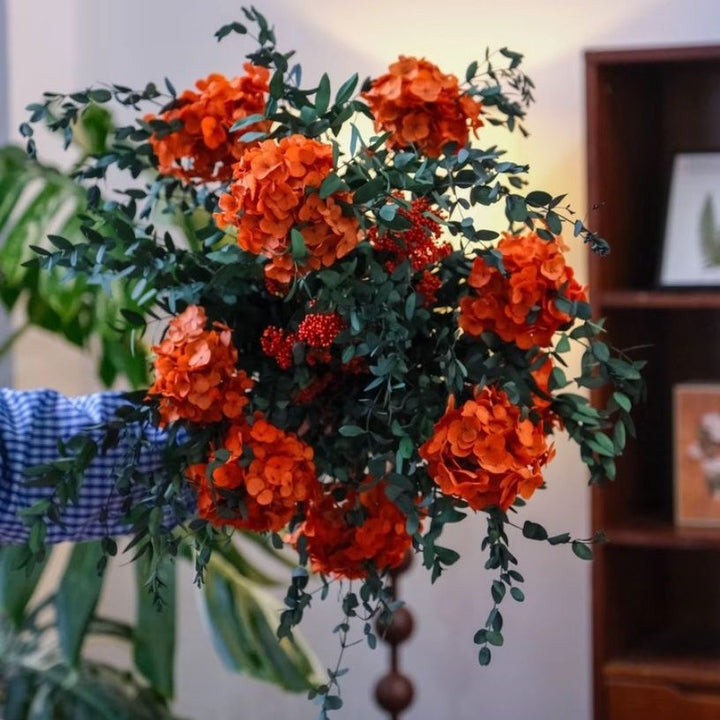 Lifelike Floral Arrangement Centerpiece