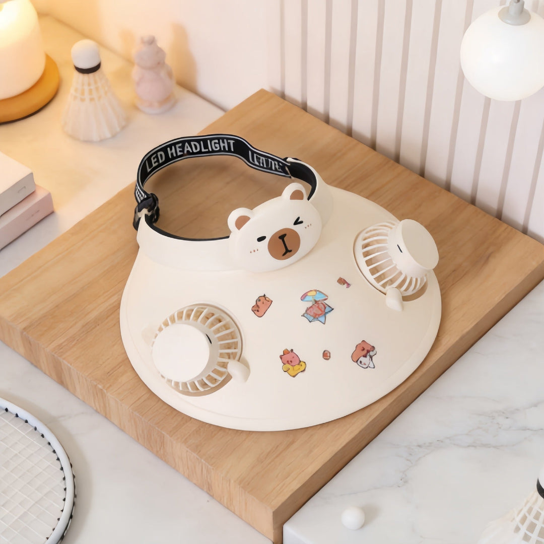 Ladies Toy Fan with Fun Animal Design Kalsten