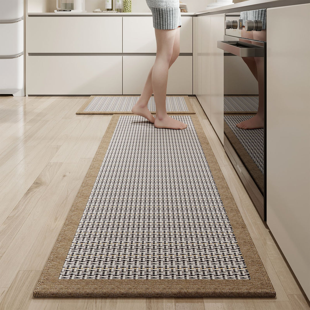 Textured Kitchen Runner Mat Kalsten 1786979851