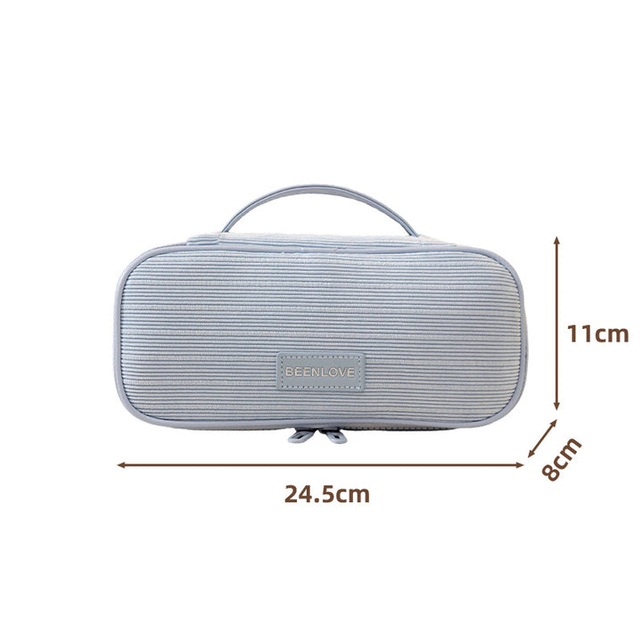 Textured Travel Makeup Case Kalsten