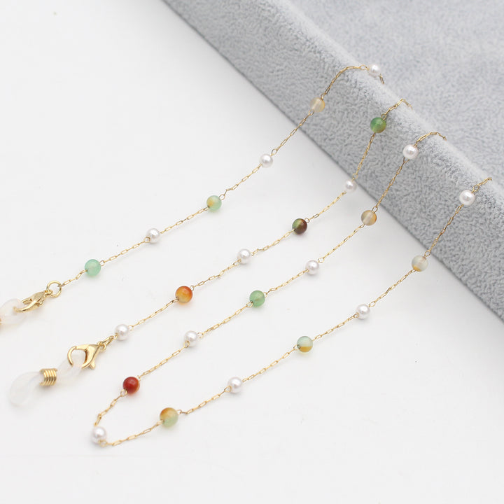 Elegant Multi-Color Eyewear Chain Kalsten