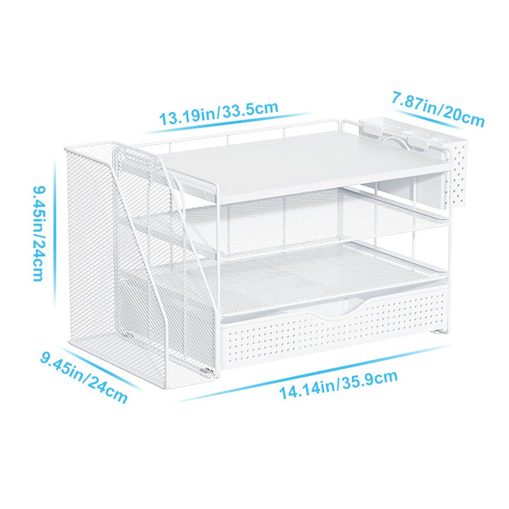 Multi-Functional Mesh Desk Organizer
