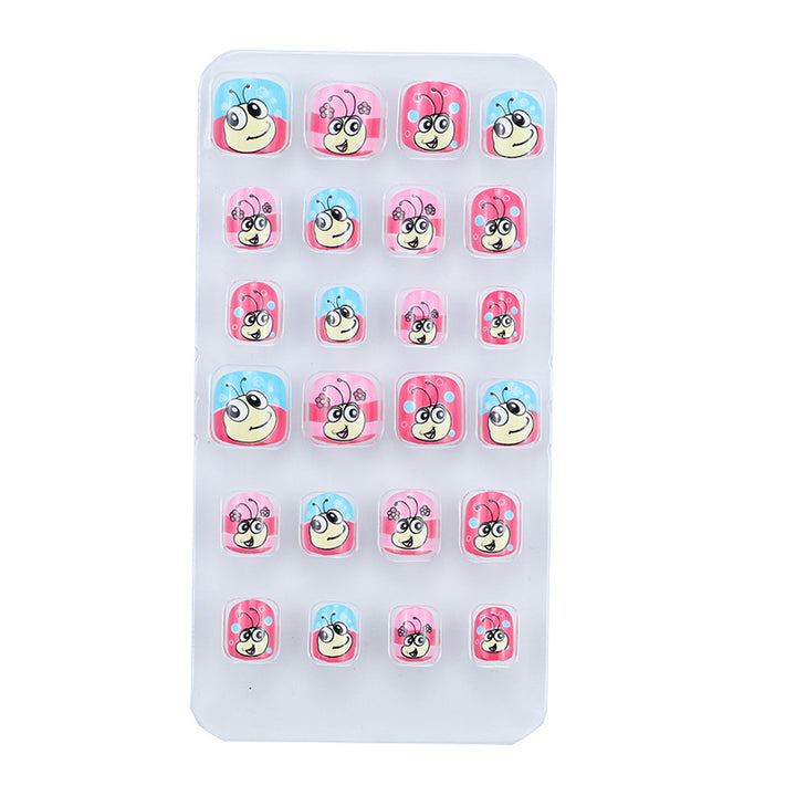 Playful Cartoon Animal Press-On Nail Set Kalsten