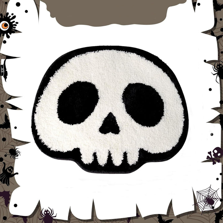 Ghost-Themed Plush Bath Mat Kalsten