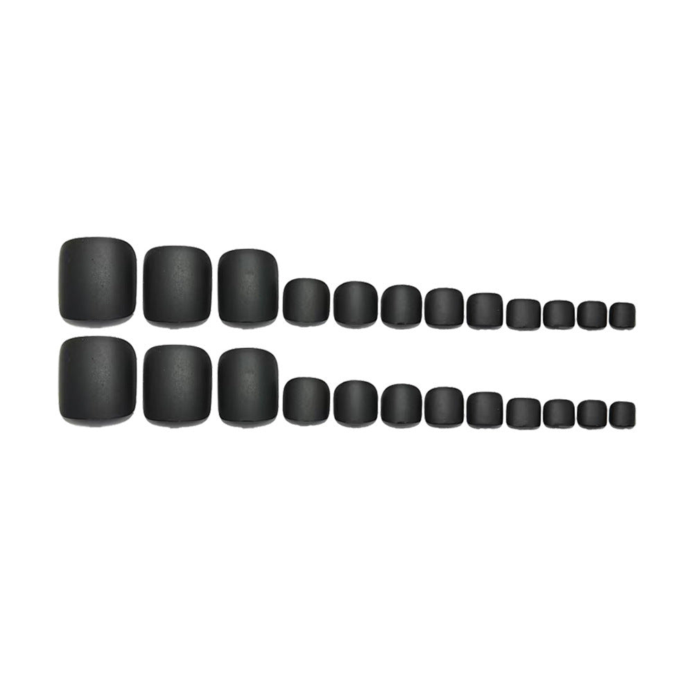Elegant Artificial Nails in Matte Design Kalsten