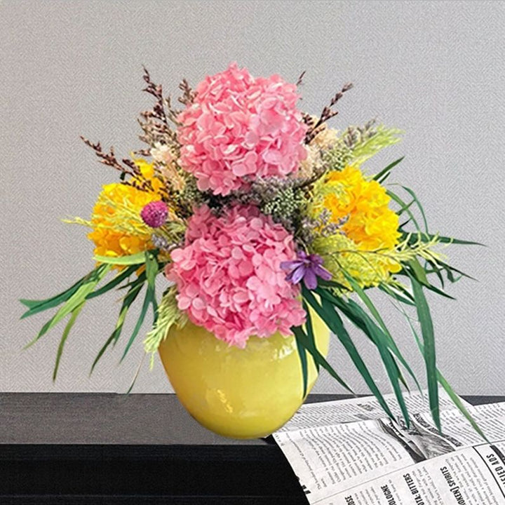 Vibrant Faux Flower Arrangement