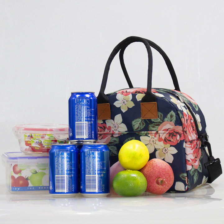 Floral Insulated Lunch Cooler