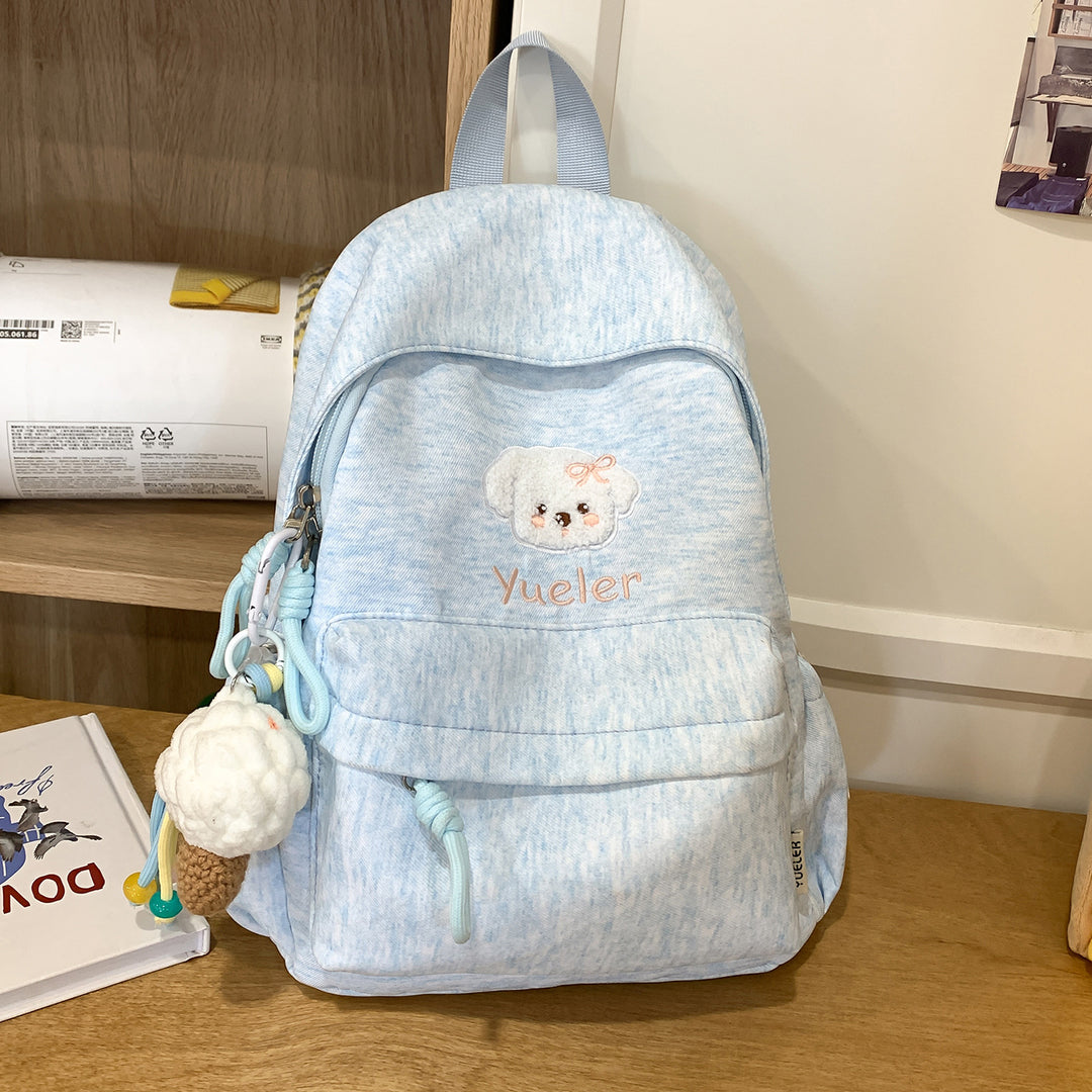 Embroidered Character Backpack Kalsten