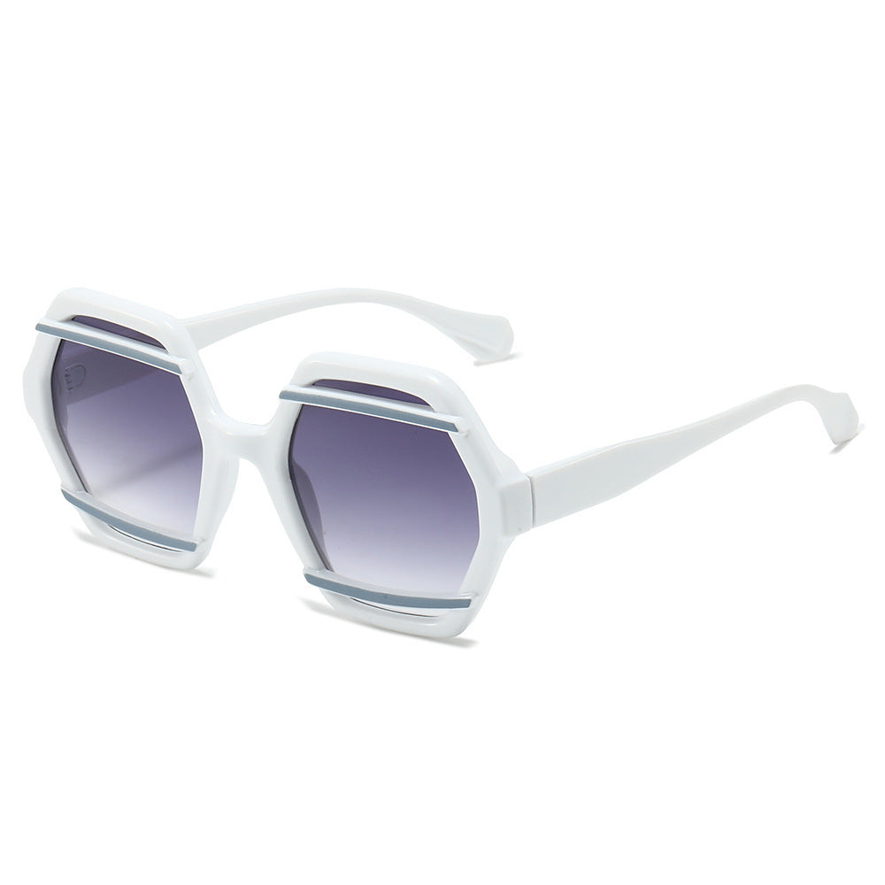 Oversized Geometric Sunglasses Kalsten