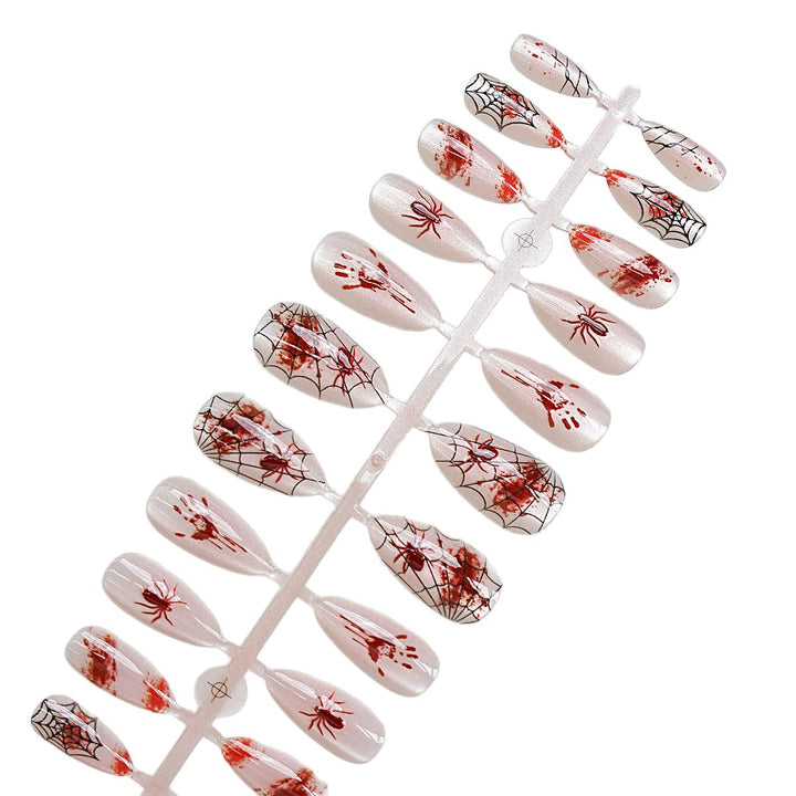 Halloween-Themed Press-On Nail Art Set Kalsten