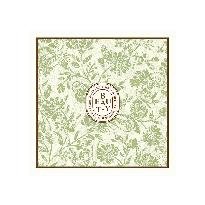 Decorative Floral Area Mat Kalsten 1786980001